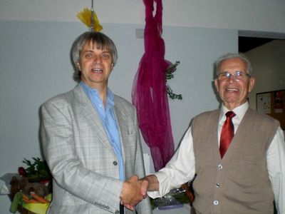 Gratulation vom Sohn